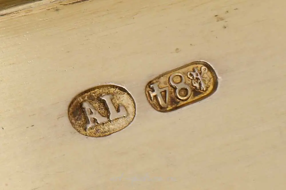 Серебряная чаша Николая II конца XIX века, русская, 84-й пробы — фото 5