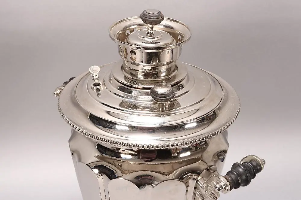 Late 19th Century Twin Handled Samovar — photo 2