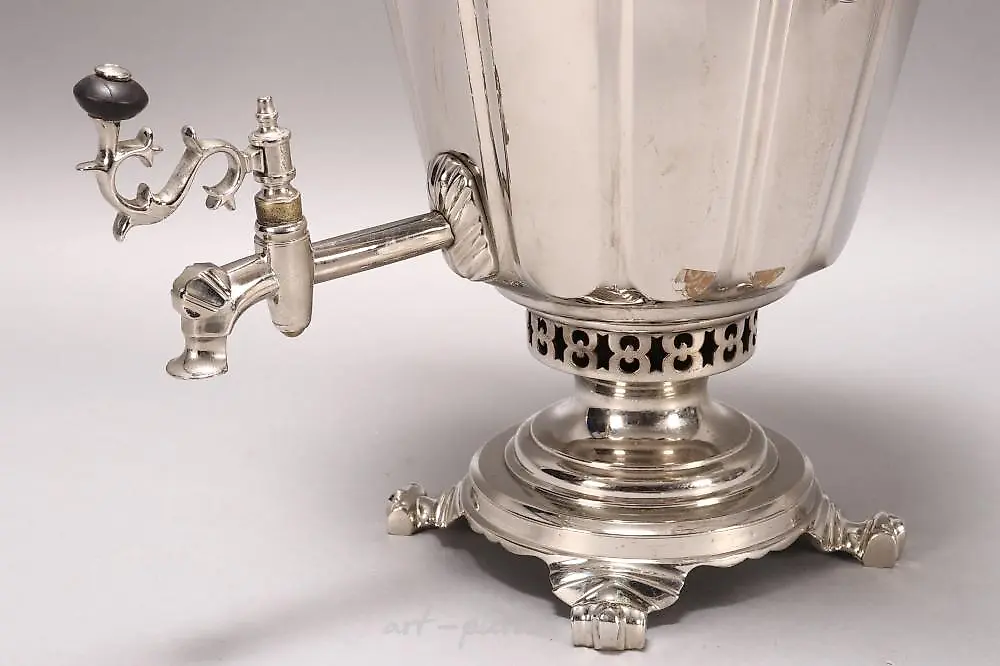 Late 19th Century Twin Handled Samovar — photo 3