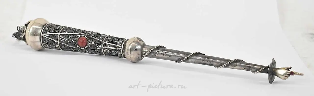 Русско-польская серебряная юдаика конца XIX века, 84 золотника...