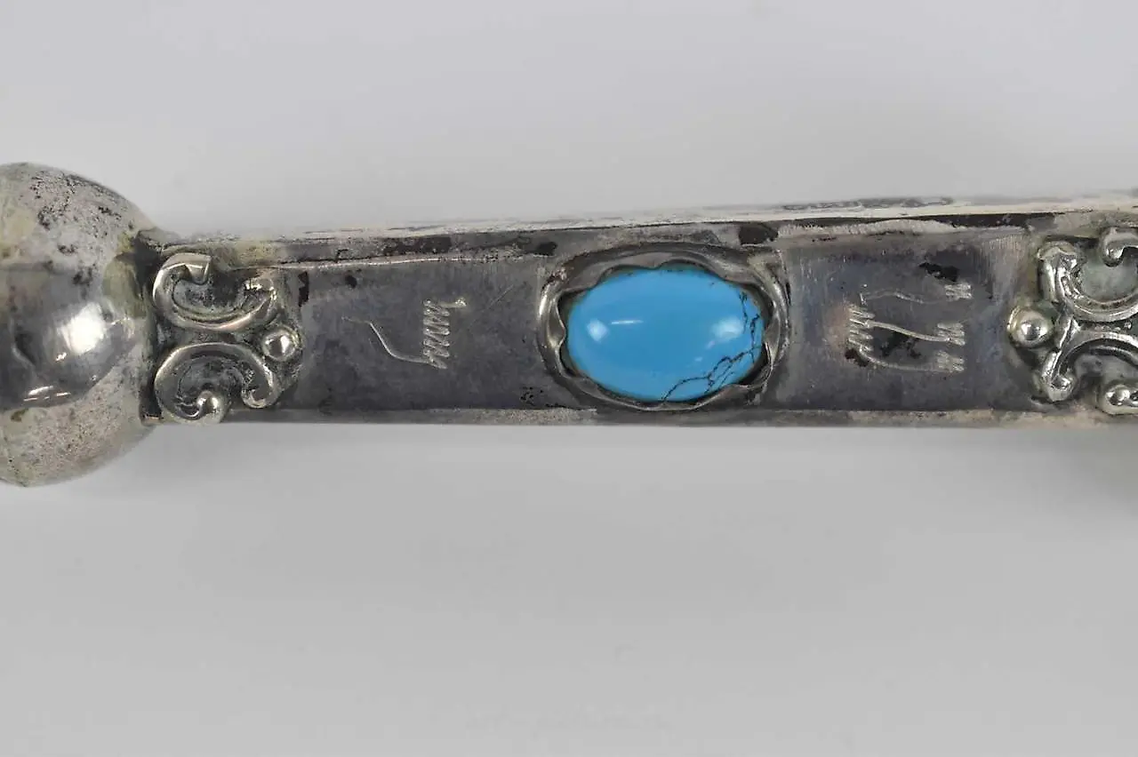 JUDAICA; a late 19th century Russian 84 zolotnik yad or Torah pointer... — photo 3