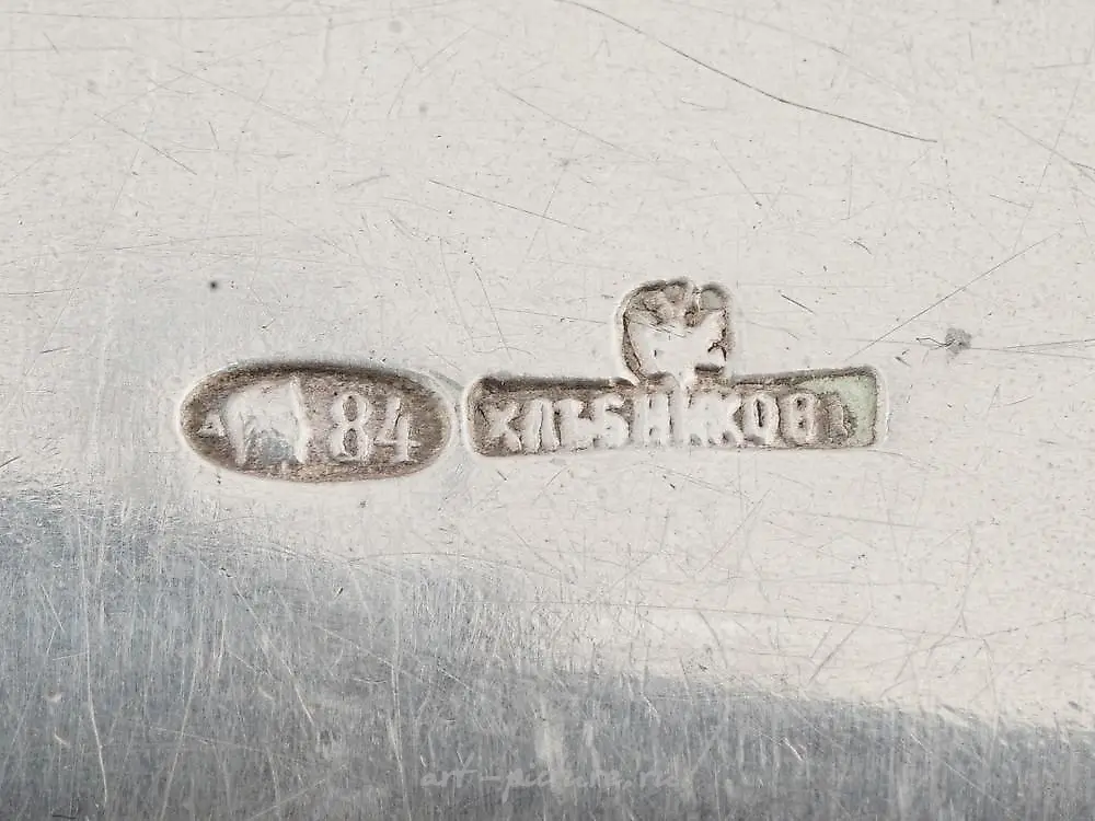 IMPERIAL RUSSIAN SILVER ENGRAVED CLUTCH PURSE — photo 6