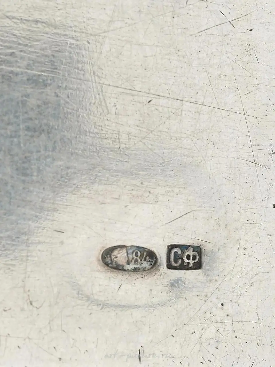 ANTIQUE RUSSIAN SILVER CLUTCH BAG BY S. FROLOV — photo 4