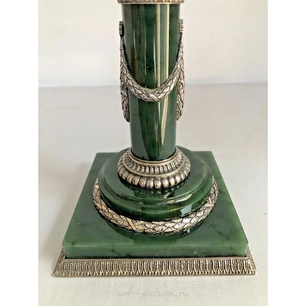 IMPERIAL RUSSIAN JEWELRY BOX LAPIS LAZULI WITH GILT SILVER &... — photo 7