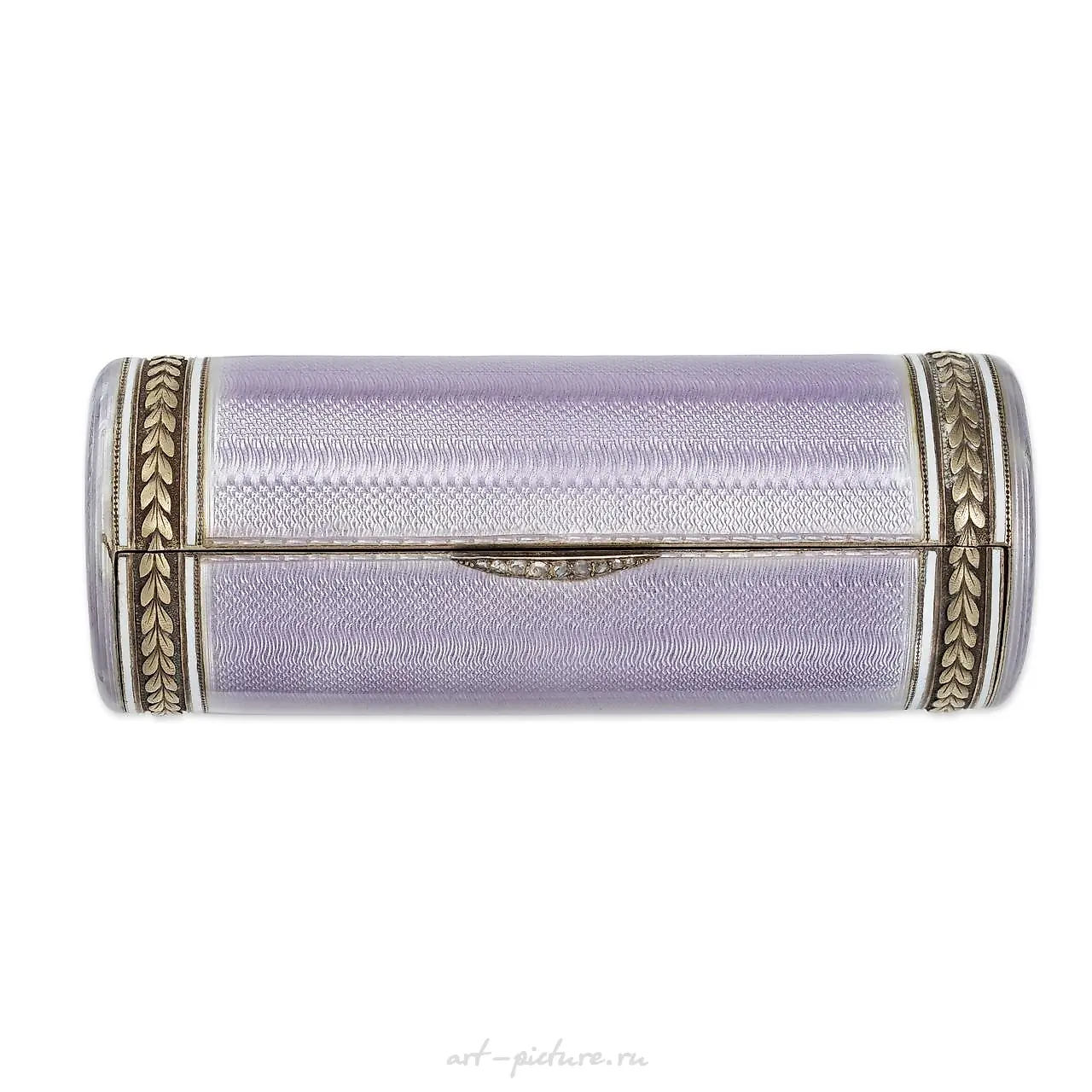 FABERGE, AN ANTIQUE GOLD CIGARETTE CASE in 56 zolotnik gold,... — photo 2