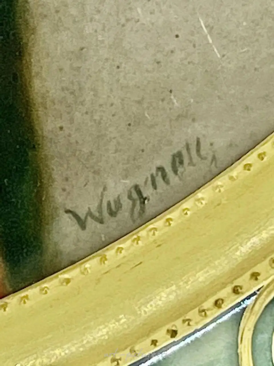 Фарфоровая тарелка Royal Vienna, 1900 год, размер 10 дюймов, отличное состояние, стоимость 1 500-2 000 долларов. — фото 4
