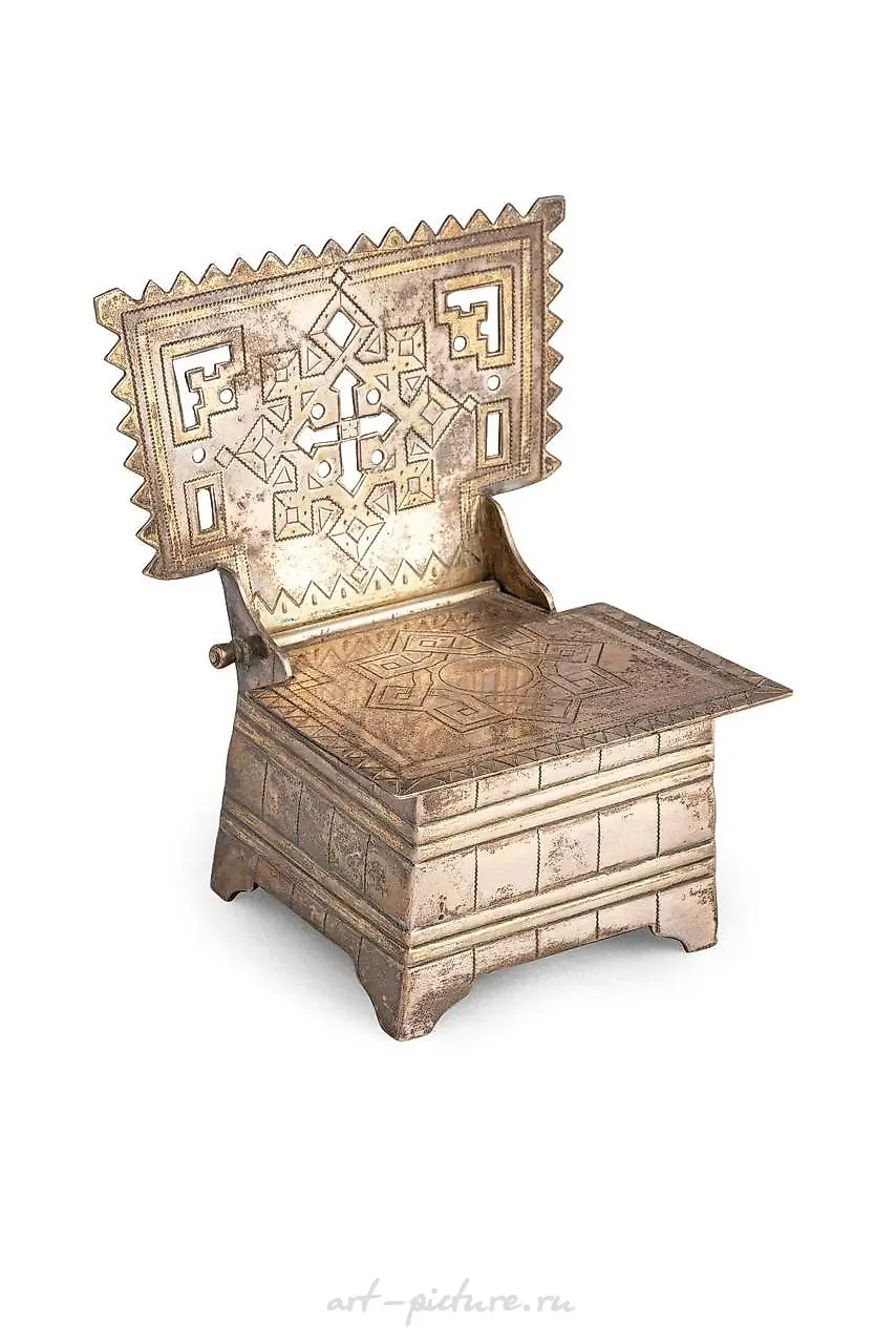 SALIERA A SILVER THRONE, ST. PETERSBURG, 1896-1899, GOLDSMITH...