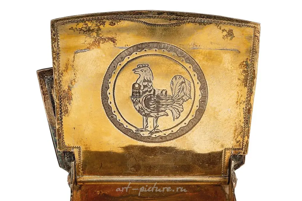 SALIERA A TRONO IN SILVER, MOSCOW, 1869, GOLDSMITH G. IVANOV — photo 2