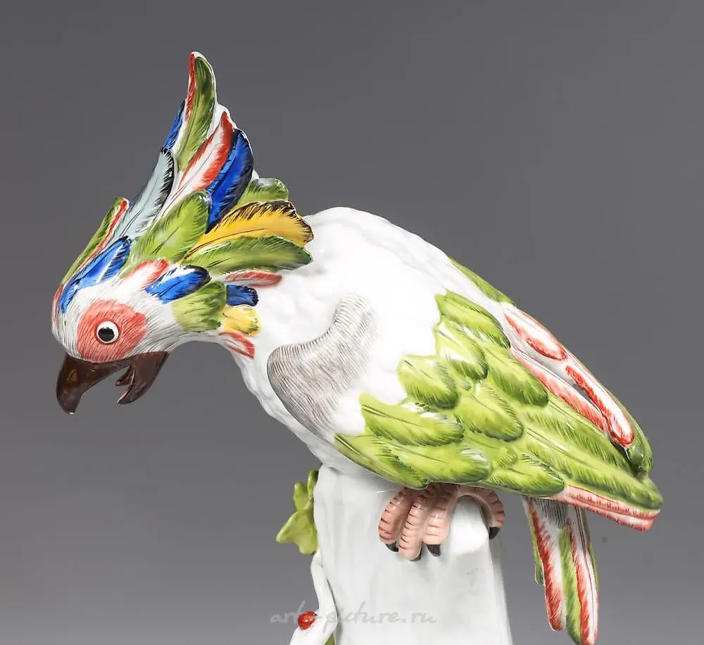 VINTAGE ROSENTHAL PORCELAIN COCKATOO — photo 5