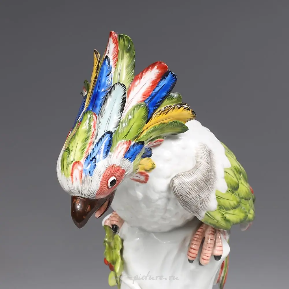 VINTAGE ROSENTHAL PORCELAIN COCKATOO — photo 2