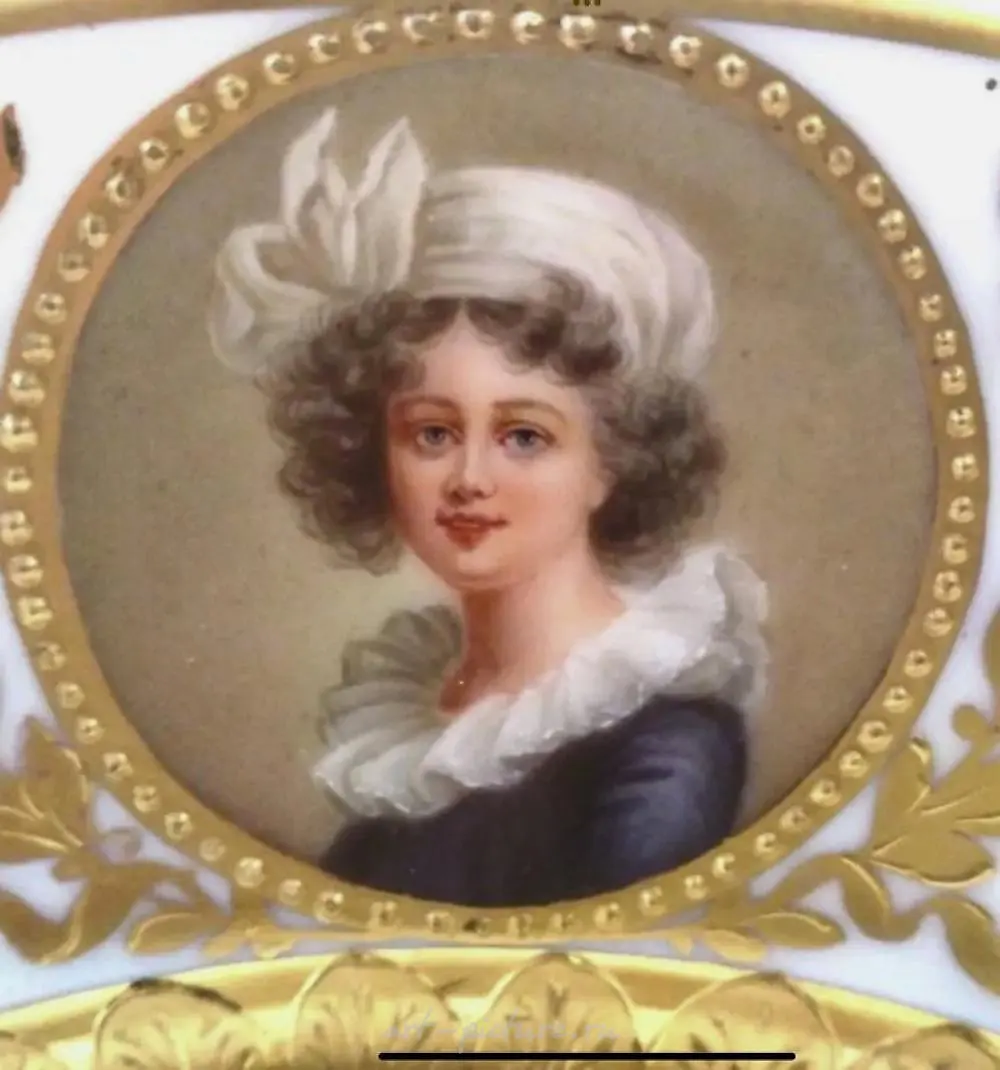 19TH C. ROYAL VIENNA PLATE SIGNED WAGNER — photo 5