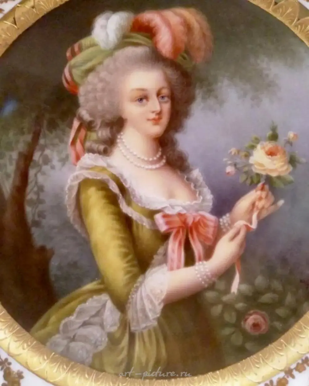 19TH C. ROYAL VIENNA PLATE SIGNED WAGNER — photo 4