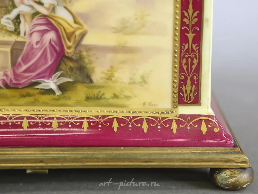 GEORGE III THOMAS MAWKES TALL CASE CLOCK. — photo 3