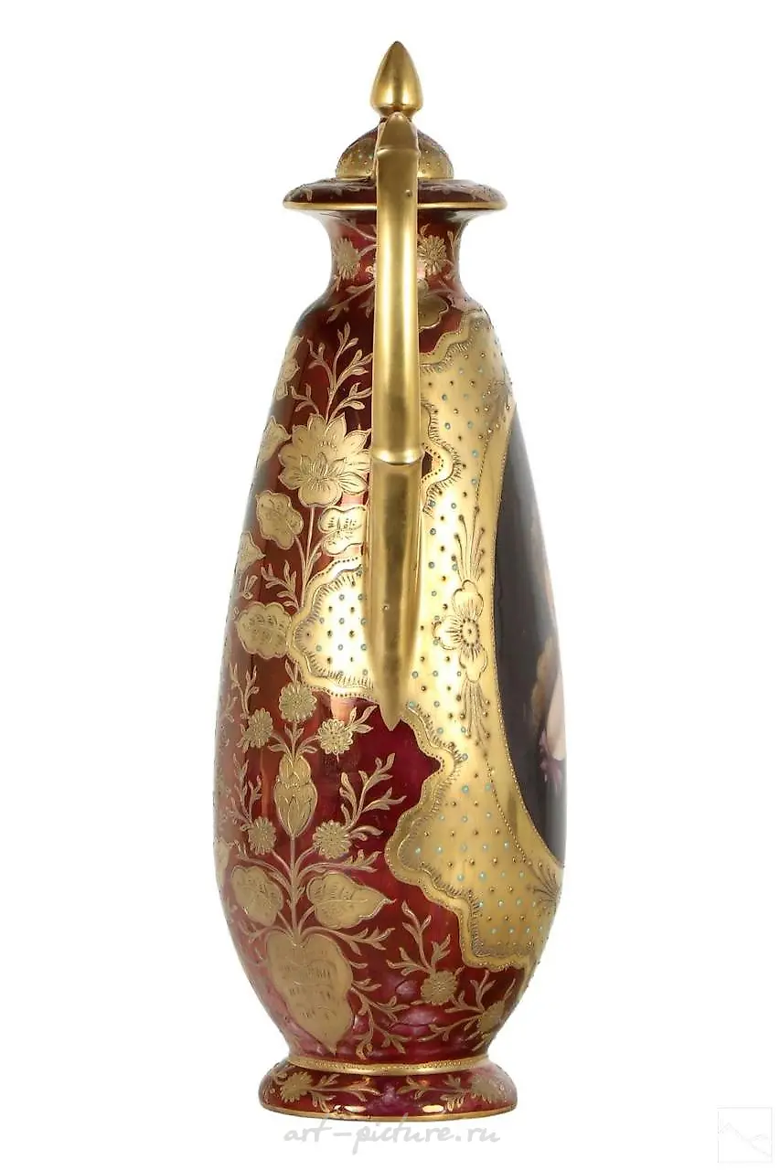Фарфоровая урна-ваза "Ожидание" из коллекции Royal Vienna Porcelain — фото 6