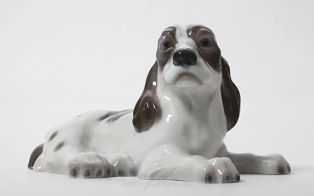 Спаниель. Дания, Lyngby Porcelæn