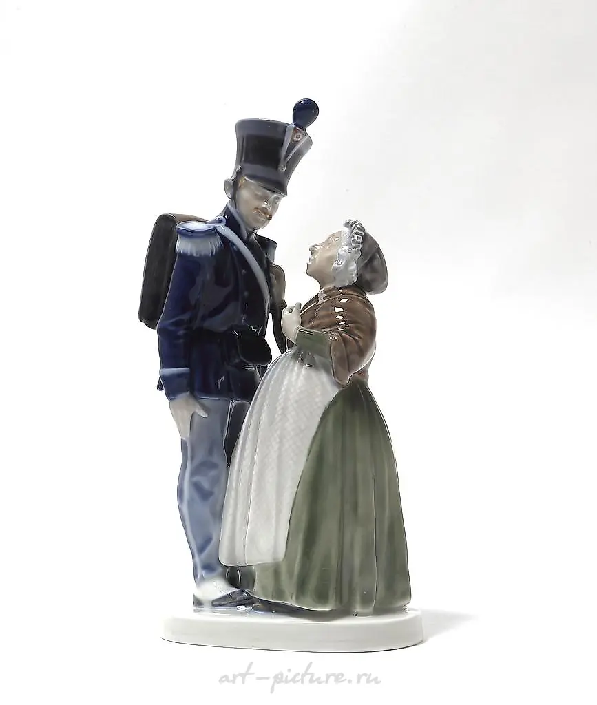 Солдат и ведьма. Дания, г. Копенгаген, Royal Copenhagen