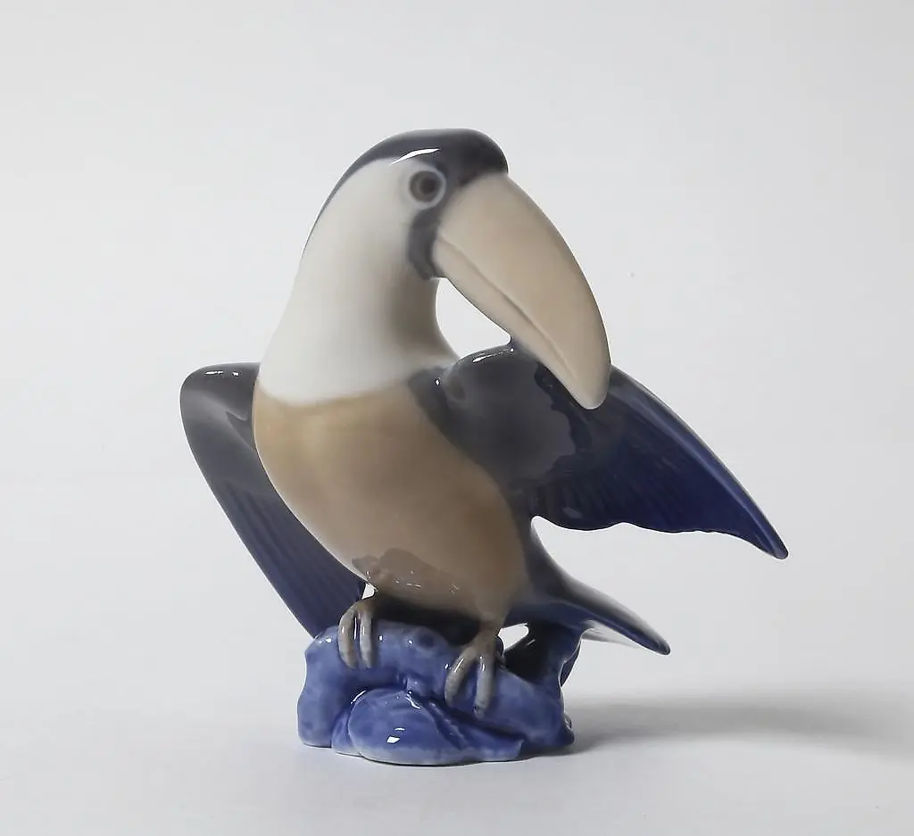 Toucan. Denmark, Copenhagen, Royal Copenhagen.
