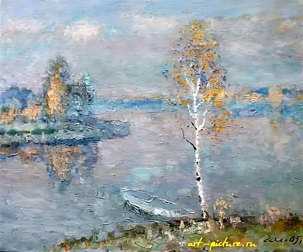 Утро. Холст, масло. 72 х 89 см