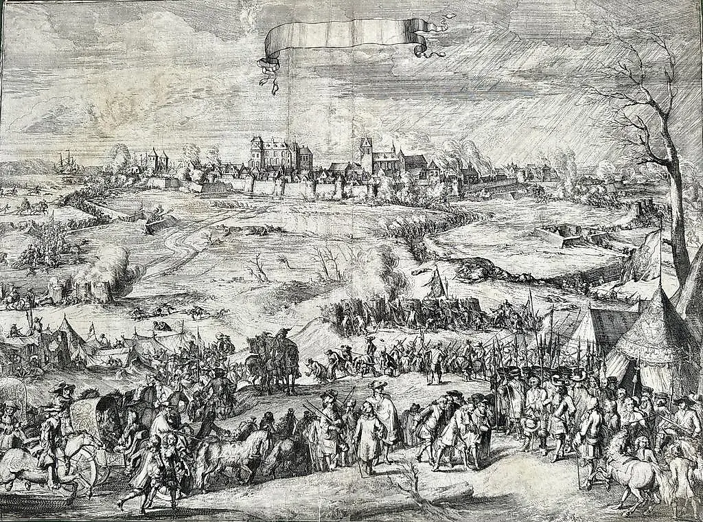 Осада и завоевание Висмара датским войском в 1675 году, Ромейн де Хоге, 1675