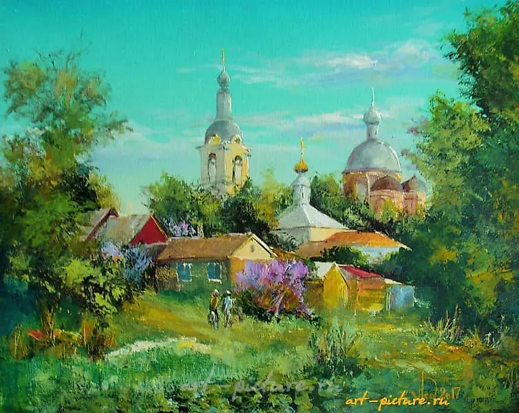 Мыт на Лухе масло,холст