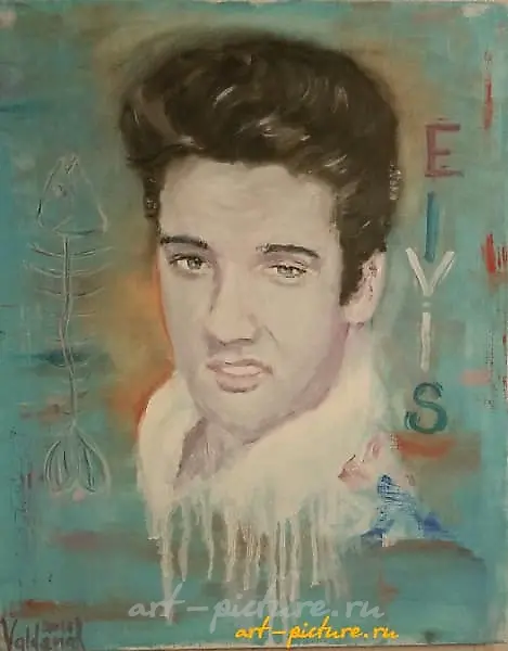 The translation of "Элвис масло холст" into English is "Elvis oil canvas."
