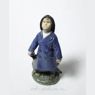 Мальчик с зонтиком. Дания, г. Копенгаген, Royal Copenhagen