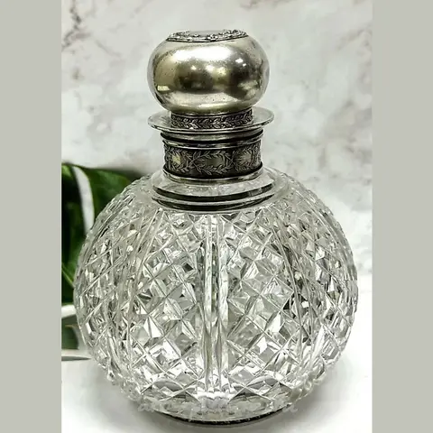 ШТОФ. ХРУСТАЛЬ, СЕРЕБРО BOLIN