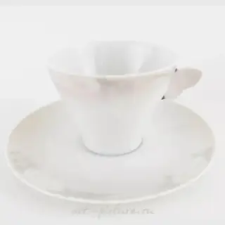 Набор кофейных чашек и блюдцев Royal Copenhagen "Сон в летнюю ночь" Розовый 72/10041