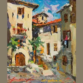 старый Котор масло,холс 