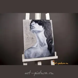 "Наслаждение" Масло,акрил,холст. 