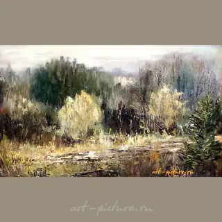 Весеннее настроение масло,холст