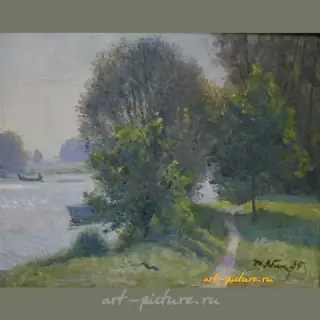 Летнее утро. Холст, масло. 40 х 50 см
