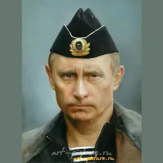 Портрет В.Путина холст/масло