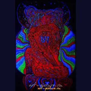 Rainbow Union флуоресцентный акрил, пластик 