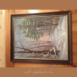 Зима Оргалит,масло