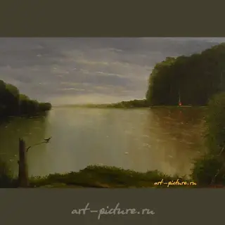 Перед грозой холст масло
