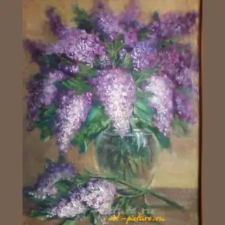 Душистая сирень холст,масло 