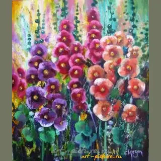 The translation of "Цветы" into English is "Flowers."