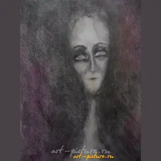 Лицо акварель,карандаш,акварельная бумага