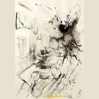 АСЯ БУМАГА, ТУШЬ, (PAPER, INK), 