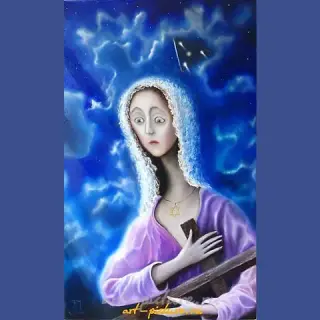 Pray масло, авторская техника Эль ГрекоГреко 