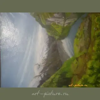 Норвегия холст, масло.