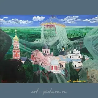 Рождение души масло, холст