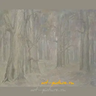 Тишина. холст. масло. 80 х 100