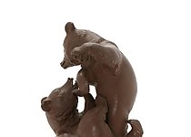 buy Ceramic figurine "Pair of Bears." Germany, Meissen. Height - 19.5 cm.