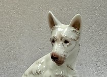 购买 陶瓷雕像“苏格兰犬”。罗森塔尔 泰奥多尔·卡尔纳