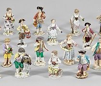 купить Коллекция из 71 садовника Мейсена: рококо и природа