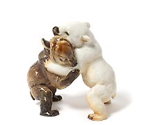 Статуэтка "小熊 figur. 陶瓷制造商 Allac...