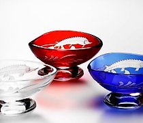 购买 法贝热鱼子酱盒 Фаберже 红色鲟鱼