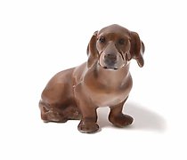 Статуэтка 瓷制小雕像 "腊肠犬" Dahl-Jense...